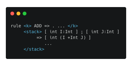 K configuration example