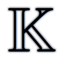K logo