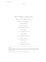 The K Primer (version 3.3)